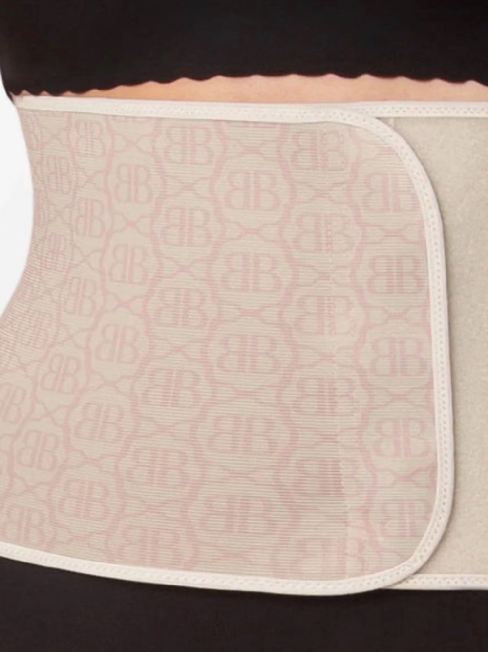 Belly Bandit Pink Beige Postpartum Belly Wrap